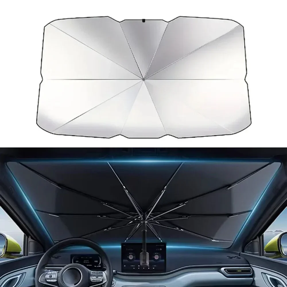 Car Sunshade Windshield Umbrella Foldable - Car Front Windshield Sunshade Umbrella Summer