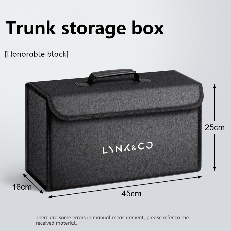 Car Leather Trunk Storage Box  - Car Trunk Organizer Foldable Storage Box recension och pris