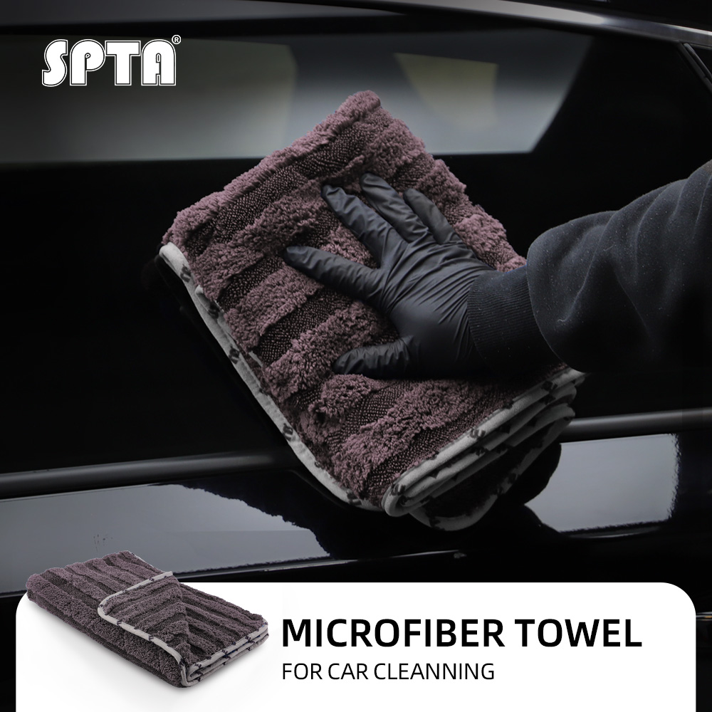 SPTA Gray Microfiber Car Dryin - Microfiber Car Drying Towel Super Absorbent recension och pris