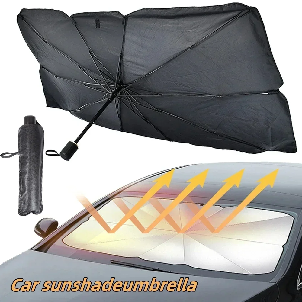 Car Umbrella Sunshade Windshie - Car Sunshade Windshield Umbrella Foldable recension och pris