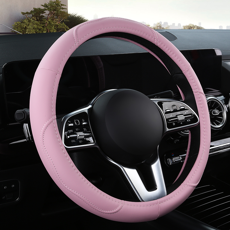 Car  Anti-Slip Leather  Steeri - Car Steering Wheel Cover Anti Slip Breathable recension och pris