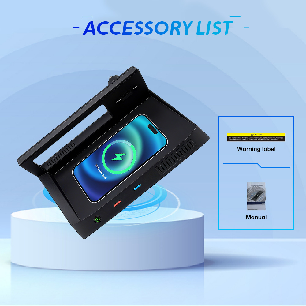 Car Wireless Charging Pad For  - Wireless Car Charger Mount Fast Charging recension och pris