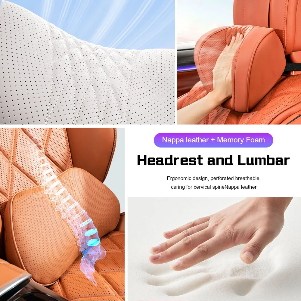 Car Headrest Seat Neck Pillow  - Memory Foam Car Neck Pillow Lumbar Support recension och pris