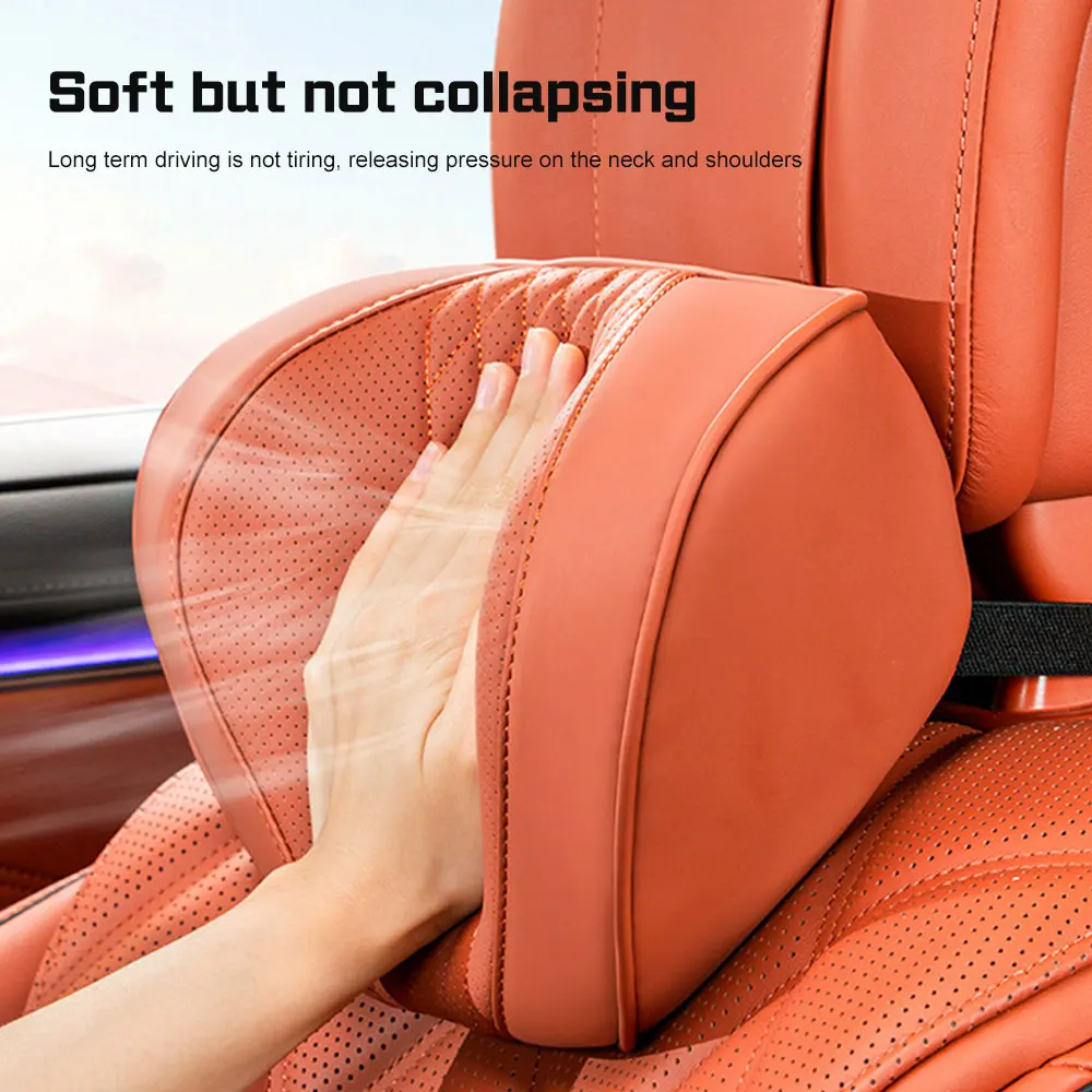 Car Headrest Seat Neck Pillow  - Memory Foam Car Neck Pillow Lumbar Support recension och pris