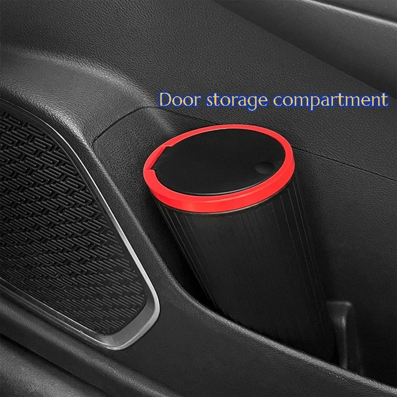 Car Trash Can Press Switch Typ - Waterproof Car Trash Can With Lid recension och pris