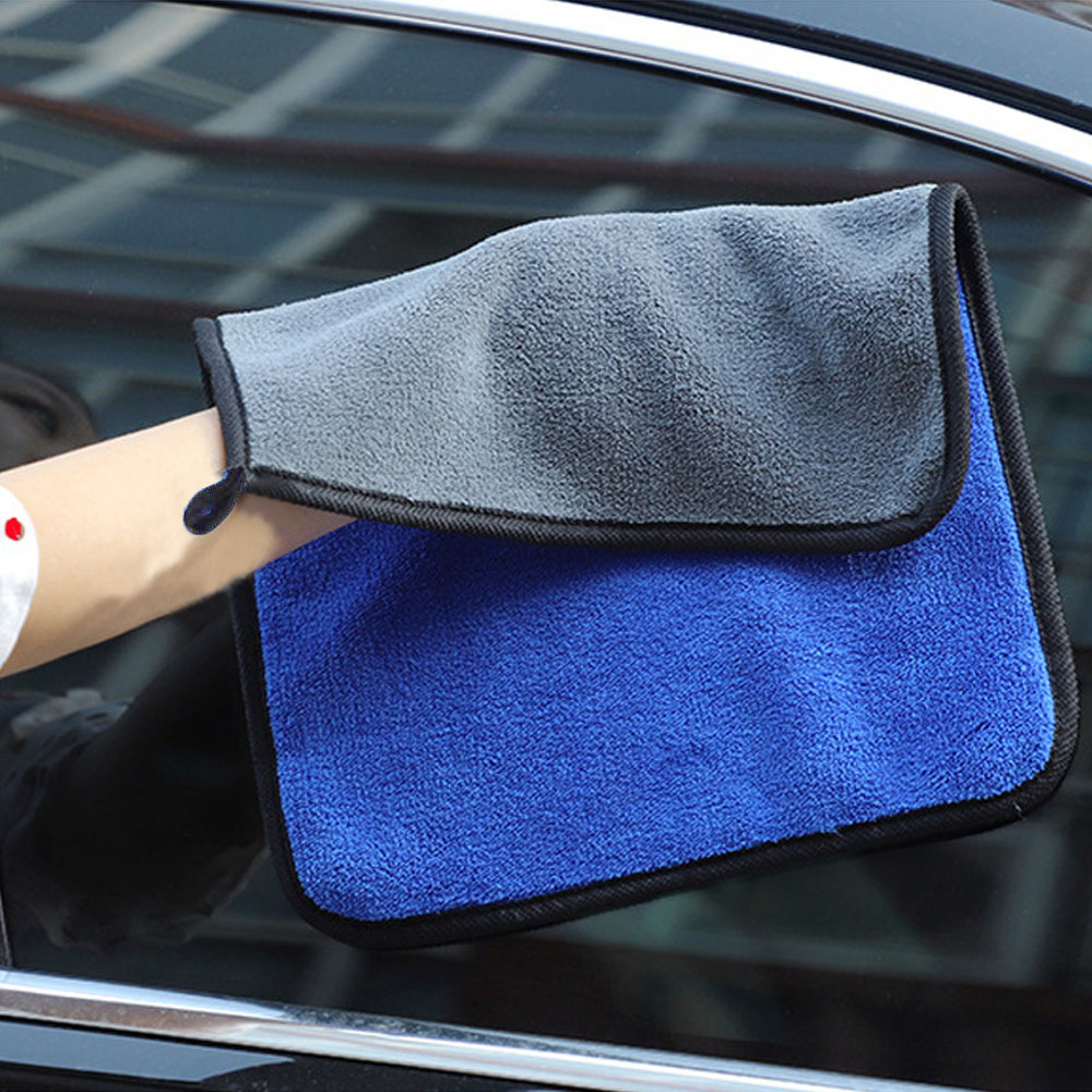 Microfiber Cleaning Towel Supe - Microfiber Car Drying Towel Super Absorbent recension och pris