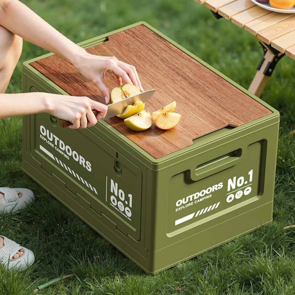Camping Folding Storage Box wi - Car Trunk Organizer Foldable Storage Box recension och pris