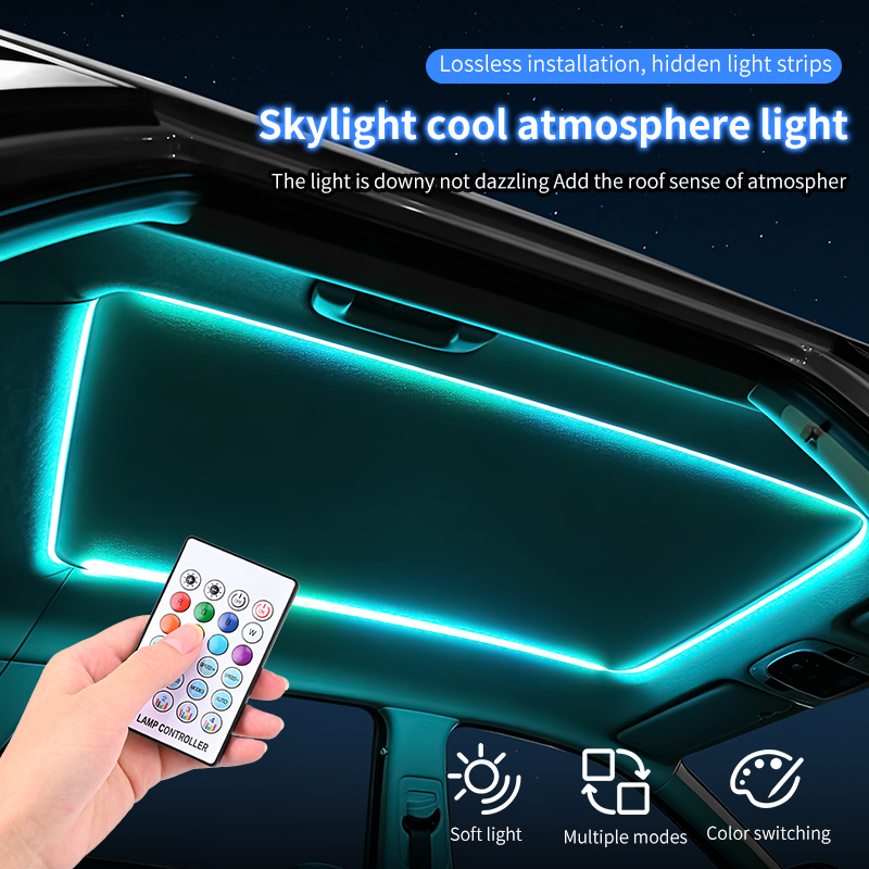 Car Sunroof Ambient Lights LED - Led Ambient Interior Car Lights App Control recension och pris