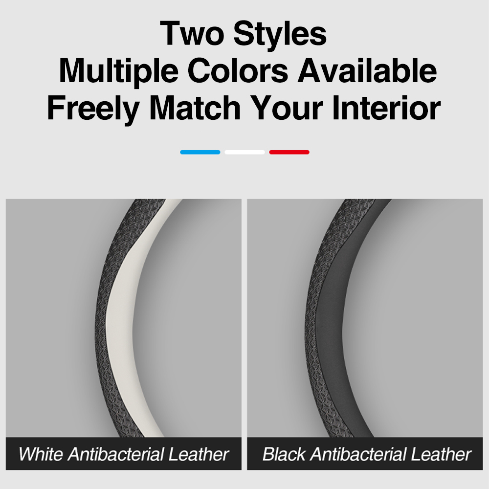 Heenvn 36cm Car Steering Wheel - Car Steering Wheel Cover Anti Slip Breathable recension och pris